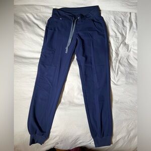 Figs: Navy Zamora Jogger Scrub Pants XS